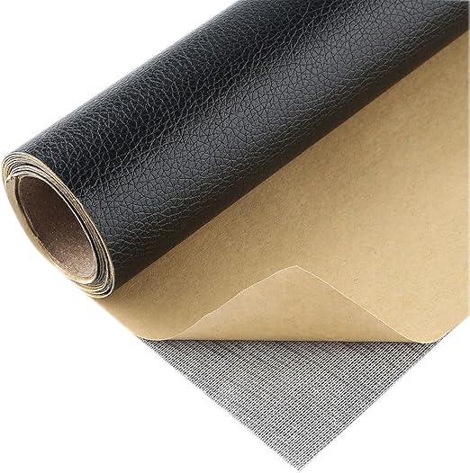 BetterJonny Leather Repair Patch, 11.8x54inch Self-Adhesive Couch Patch, Large Leather Repair Tape for Couches, Furniture, Car Seats, Cabinets, Office Chairs, Handbags