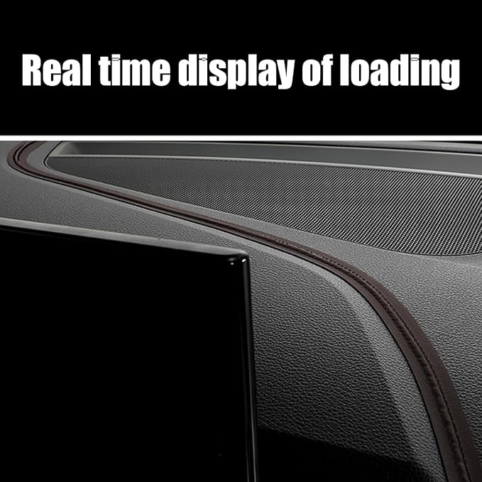 Car Interior Trim Strips, 19.68Ft Flexible Leather Vehicle Gap Fillers Decoration Molding Line, DIY Auto Central Control Door Garnish Accessories, Universal for SUV, Sedan, Truck (Brown)