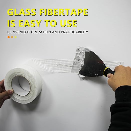 20" 100 Feet Drywall Joint Tape, Self-Adhesive Encrypted Fiberglass Drywall Repair Mesh Tape for Wall Cracks and Seam Patch