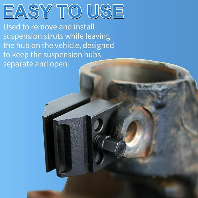 Universal Suspension Strut Split Hub Steering Knuckle Spreader Tool, Suspension Strut Spreader Tool, Lower Arm Ball Joint Spreader for Ford Peugeot Volkswagen BMW