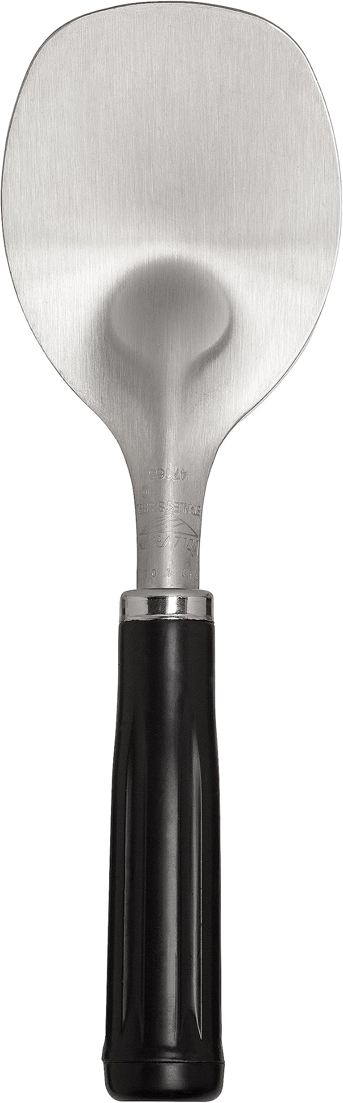 HIC Kitchen Classic Ice Cream Parlor Spade, Stainless Steel, Wide Flat Blade For Ice Cream Cakes Gelato Sorbet Frozen Yogurt