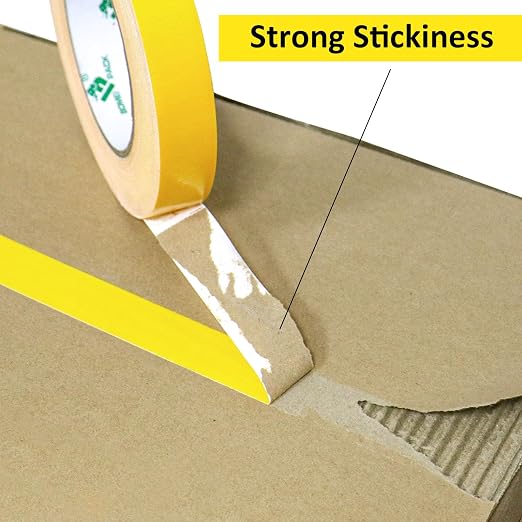 BOMEI PACK Heavy-Duty Duct Tape, 1 inch by 30-Yard,3-Pack, Great for General-Purpose Use, Home Repairing, DIY Work, Auto Repair & Outdoor Activities (Yellow)