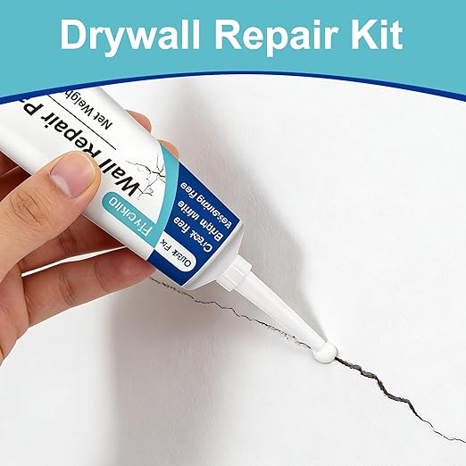 Drywall Repair Kit, Fivewan Wall Mending Agent with Scraper, Wall Patch Repair Kit, Simple Filling of Wall Holes＆Efficient Crack Repair