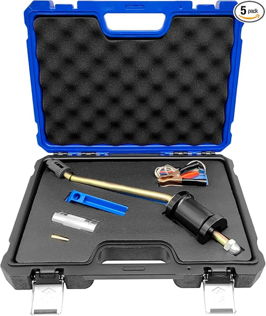 ZKTOOL 310-197 Fuel Injector Removal and Installation Tool,Injector Seal Install Tool, Compatible with Land Rover Jaguar 3.0L 5.0L Gasoline Engines，OEM 310-198 310-199,Includes Fuel Injector Flush