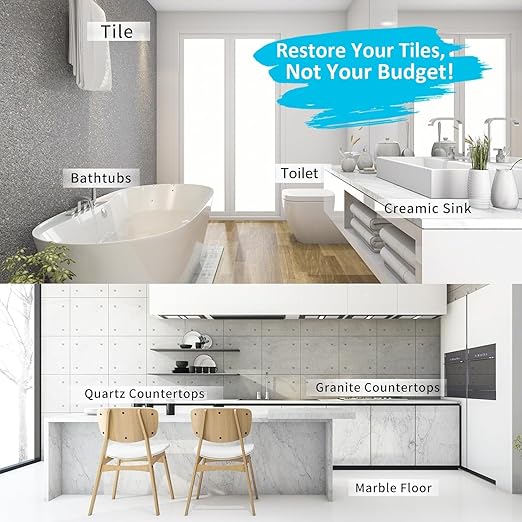 Waterproof Cream Grout Reviver Ready Mixed 13.4oz / 380g Fast Drying Extra Volume Waterproof Grout Repair Kit Cream Tile Grout for Patio, Shower, Bathroom, Window Quick Drying Gap Filler