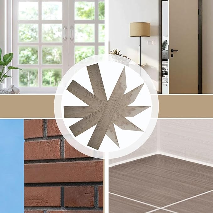 5 Piece 20cm Wooden Sealant Finishing Tool, Wooden Mastic Tooling Sticks For Smoothing Mastics And Sealant, Portable Caulking Smoothing Applicator, Caulk Spreader For Window Door Wall Gaps