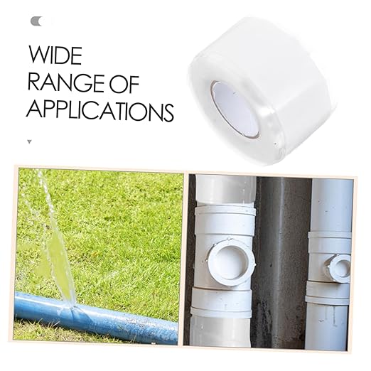 ULTECHNOVO 1roll Sealing Tape for Plumbing Repairs Wide Convenient Pipe Repair Tape for Household and Leak Prevention Projects