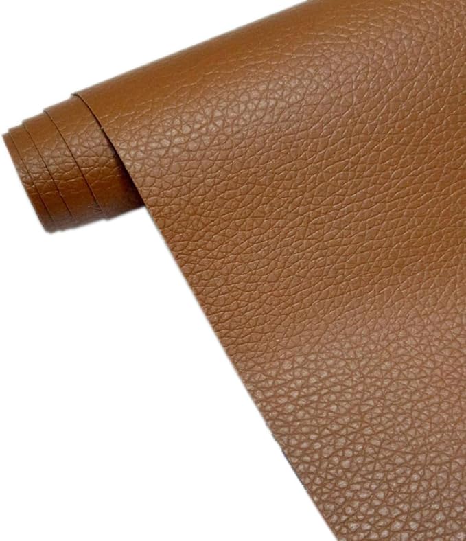 Zorratin Quick Fix Self-Adhesive Leather Repair Patch for Car Seat Cushion Armrest Box Dashboard Furniture Sofa Chair Table DIY Brown