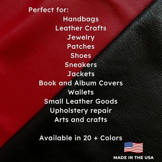 Natural Grain Cow Leathers: 12'' x 12'' Pre-Cut Leather Pieces (Whiskey Distressed, 5 Pieces)