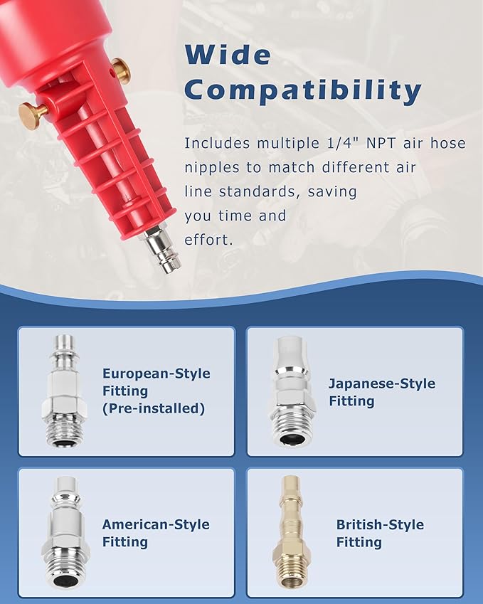 DAYUAN Pneumatic Air Power CV Joint Boot Expander Install Installation Removal Tool for Rubber CV and Steering Boots, Not Suitable for Plastic (PVC) Boots