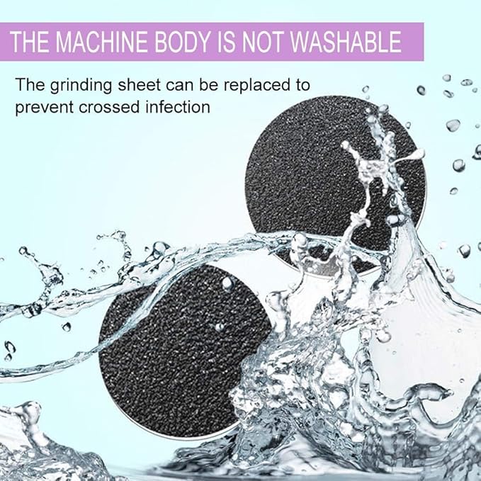 Electric Foot File, Exfoliate Callus Remover, Electric Tool Foot Grinding Machine for for Cracked Dry Skin