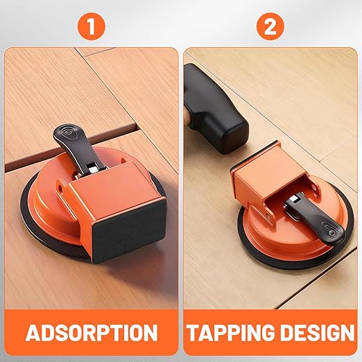 Heavy Duty Floor Gap Fixer Tool, Floor Suction Cup Tool for Gaps, Laminate Flooring Repair Tool with Enhanced Suction Cup, for Wood Floating Floors, Compact, & Efficient Flooring Tools