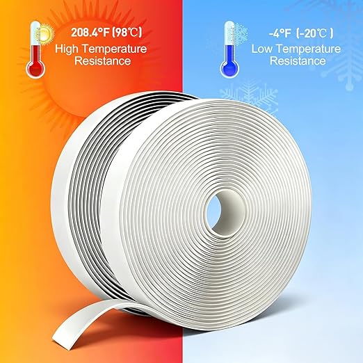 LLPT Butyl Tape Black 1 Inch x 33Ft 2 Pack Tight Seal for Leak Proof EPDM RV Repair Window Glass Sealing Roof Pipe Patching (BST232)