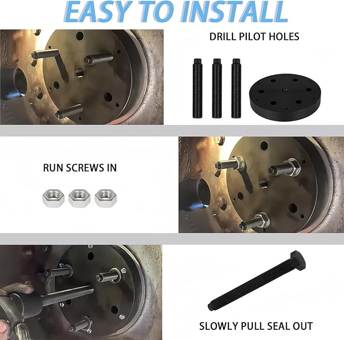 3164780 Crankshaft Rear Main Seal & Wear Sleeve Installer & Remover Tool Kit Fit for Cummins ISX QSX ISX15 ISX12 Cummins tools