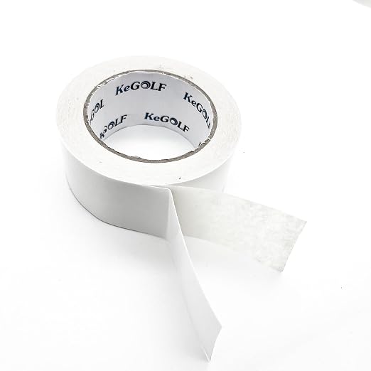 7 mil Thickened Premium Solvent Activated Double Sided Grip Tape Golf Club Gripping Adhesive Tape - 48mm x 18yd Roll