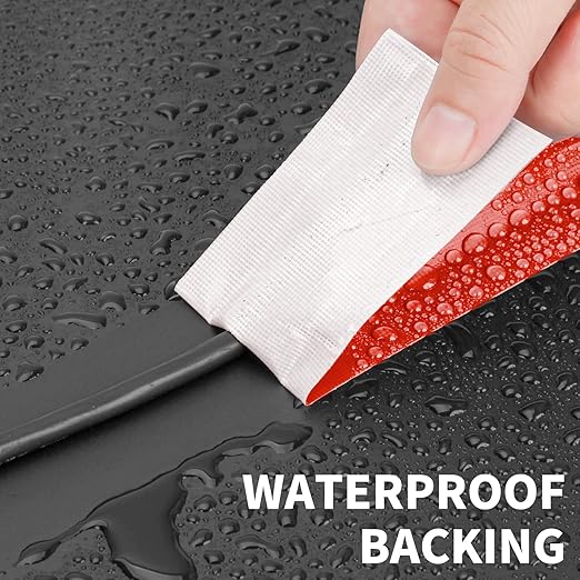Red Duct Tape Heavy Duty Waterproof, 40 Yards X 2 Inch, 9 Mils Thickness Strong Adhesive Sticky, No Residue, Easy Tear by Hand for Home Repairs Indoor Outdoor Crafts Packing HVAC and Construction