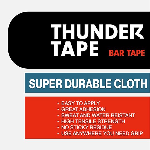 Thunder Tape Tactical Grip Wrap – 2 Roll Pack (FDE – Flat Dark Earth Brown) – Multi-Purpose Athletic & Tactical Wrap for Gun Grips, Sports, Hunting Gear, and Tools – 1” x 66Ft – Non-Reflective