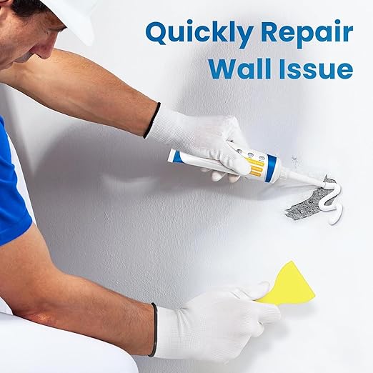 3 Pcs Drywall Repair Kit, Wall Mending Agent, Wall Patch Repair Kit with Scraper, Multi-Functional Drywall Patch Paste Repair Kit for DIY Home Fix