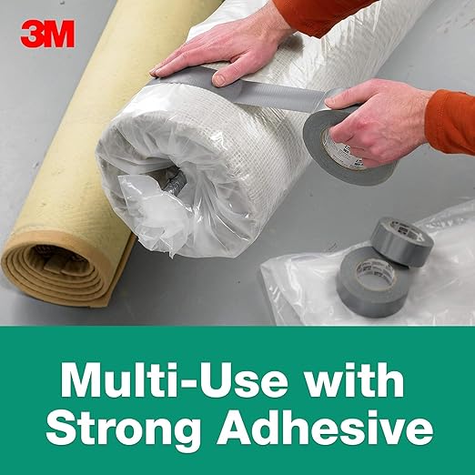 3M Multi-Use Duct Tape for Home & Shop, 1.88 inches by 60 Yards, 2960-A (Pack of 2)