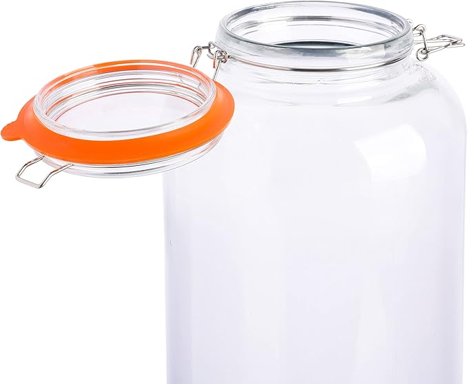 Gibson Home Alpha 2.4 Gallon Glass Canister