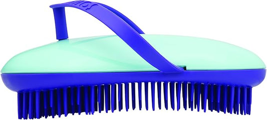 B108 Shower Head Brush/Exfoliator Shampoo Brush/Head Massager Scalp Stress Relax Shower Brush/Scalp Scrub Hair Brush Massager/Hair Massager for Hair Growth/Scalp Dandruff Brush Small Hair Brush