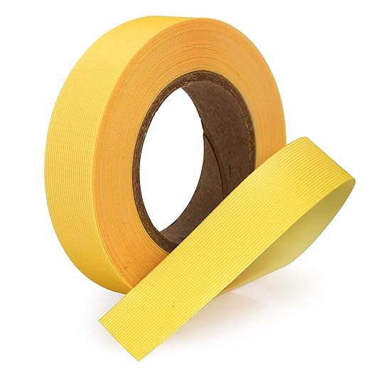 TPU Seam Sealing Tape – Waterproof Heat-Seal Fabric Repair Tape for Tents, Outdoor Gear, and Apparel, 0.79 in x 10.94 yd, Yellow