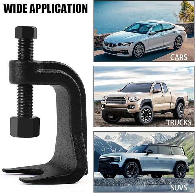 H RUO Ball Joint Separator - Ball Joint Removal Tool Extends Up to 2 3/8 Inches, Ball Joint Puller Universal Fit for Cars, Trucks, SUVs