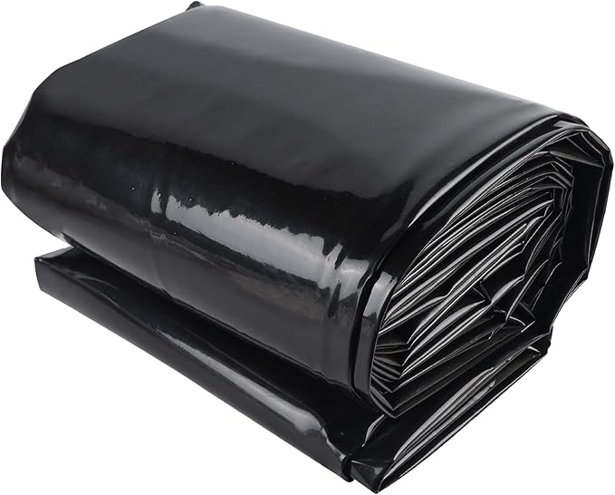 Adroiteet 15 x 20 FT Pond Liner, 20 Mil Fish Pond HDPE Liner, Pond Liners for Outdoor Ponds, Koi Ponds, Garden Fountain, Waterfall