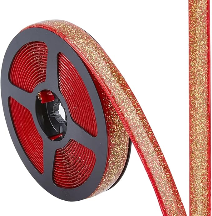 GORGECRAFT 6.56 Yard Ceramic Tile Gap Tape 0.8 Inch Self-Adhesive Caulk Strip Gold Waterproof Decorative Sealing Peel and Stick Tape Floor Wall Edge Sealant Trim for Kitchen Sink Stove Bathtub Toilet