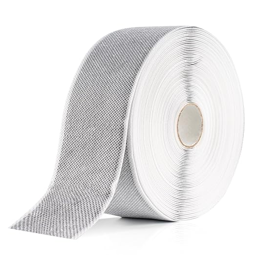 LLPT Butyl Sealing Tape 4" x 50 Ft Nonwoven Fabric Cover 1 Pack | Vapor Permeable, Waterproof Sealing, Non-hardening, Weather Resistant for Wet Areas Bathroom Pool Roof Pipe Joint Repair