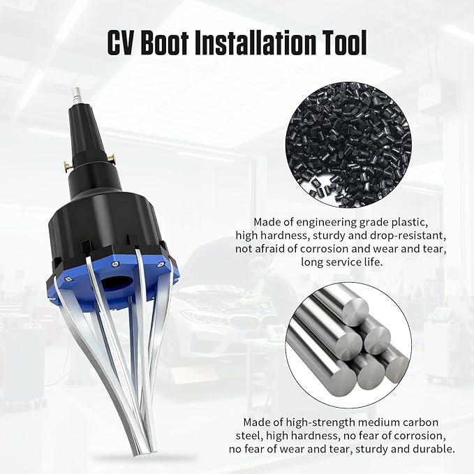 Automotive Pneumatic CV Joint Boot Installation Tool, Joint Boots Expander Suitable for All Universal, CV Axle Install Removal Tool Compatible with Audi, BMW,Benz, UTV, ATV