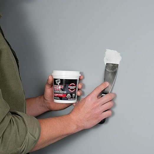 DAP Fast 'N Final Lightweight Spackling, White, 16 Oz (7079812141) (Pack of 2)