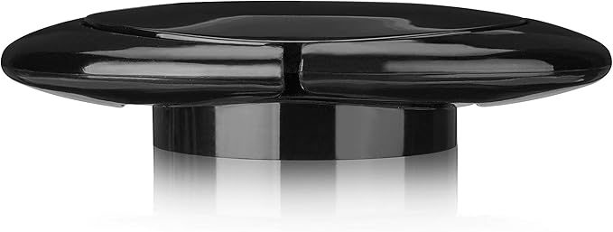 True Sapore Champagne Stoppers for Bottles, Sparkling Wine Stopper, Wine Accessories Kitchen Accessory, Black Set of 1