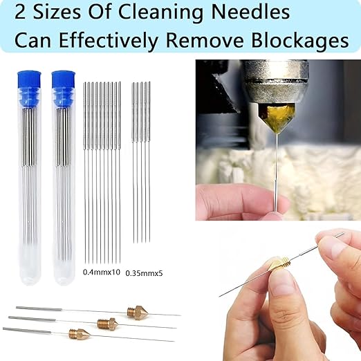 36 Pcs 3D Printer Tool Kit, 3D Printing Accessories with Silicone Scraper, Needle File Set, Tweezers, Brushes, Cutter Grinding Rods for Post Processing Model Finishing