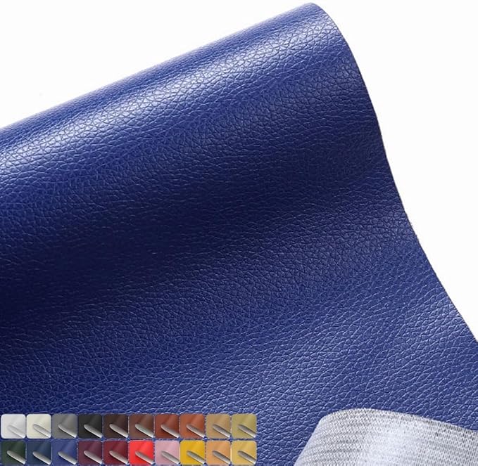 20x14 Inches Leather Repair Patch Self Adhesive, Leather Patch Tape for Furniture, Adhesive Leather Tape for Car Seat Repair, Leather Couch Repair Patch Kit