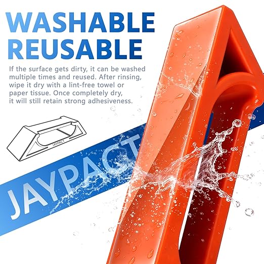 Floor Gap Fixer Tool for Laminate, Vinyl & Hardwood Floors – Heavy-Duty Nylon Plank Puller with Reusable Washable Adhesive Pad, DIY Floor Gap Repair Tool (Plank Grabber Only, Hammer Not Included)