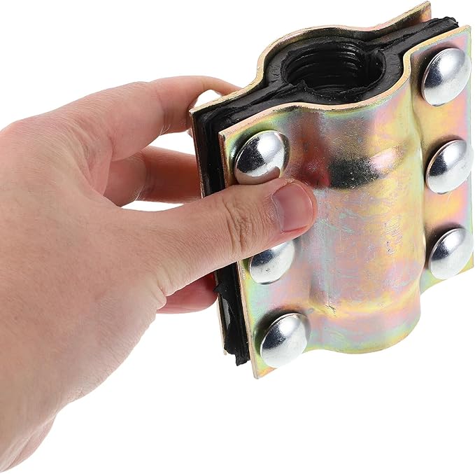 Abaodam Heavy-duty Sealed Pipe Clamp Leak Sealer for Plumbing Repairs Waterproof Flexible Leak Repair Solution for Pe Ppr Steel Iron Pipes Dn20×110 Emergency