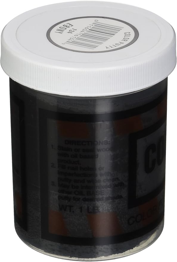 1 lb Color Putty 134 Ebony Color Putty Oil-Based Putty