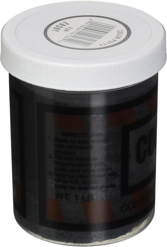 1 lb Color Putty 134 Ebony Color Putty Oil-Based Putty