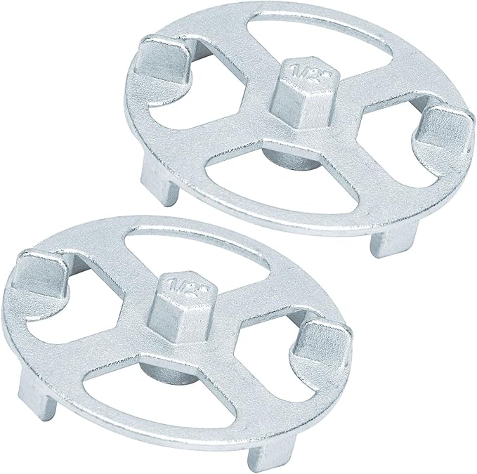42239 No-Calk Shower Drain Wrench - Shower Drain Strainer Removal Tool for No-Caulk Drains with Drain Pipe Replacement Kit