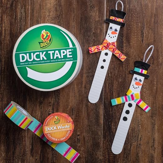 Duck Brand Color Duct Tape, 6-Roll, Fluorescent Citrus (285225_C)