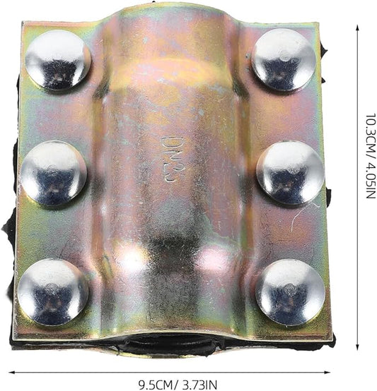 Efficient Pipe Leak Repair Clamp Waterproof Sealed Pipe Clamp Quick-install Leak Sealer Home and Professional Use Dn25×110 1pcs