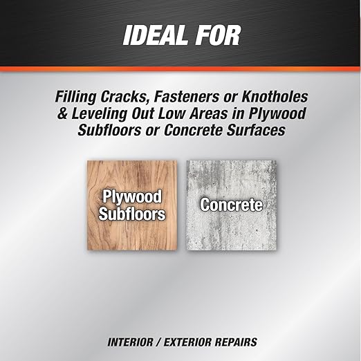 DAP Flexible Floor Patch and Leveler, Light Gray, 32 Oz (7079859184)
