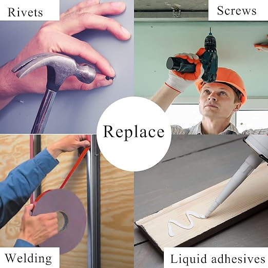 3M Double Sided Tape Heavy Duty Mounting Tape Strong Adhesive Strips, Picture Hanging Strips (1in X 10ft)