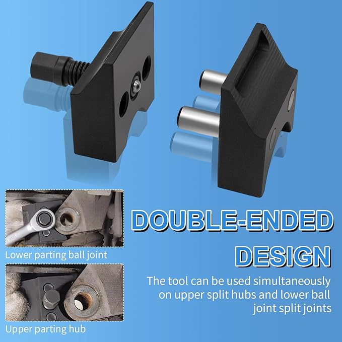 Universal Suspension Strut Split Hub Steering Knuckle Spreader Tool, Suspension Strut Spreader Tool, Lower Arm Ball Joint Spreader for Ford Peugeot Volkswagen BMW