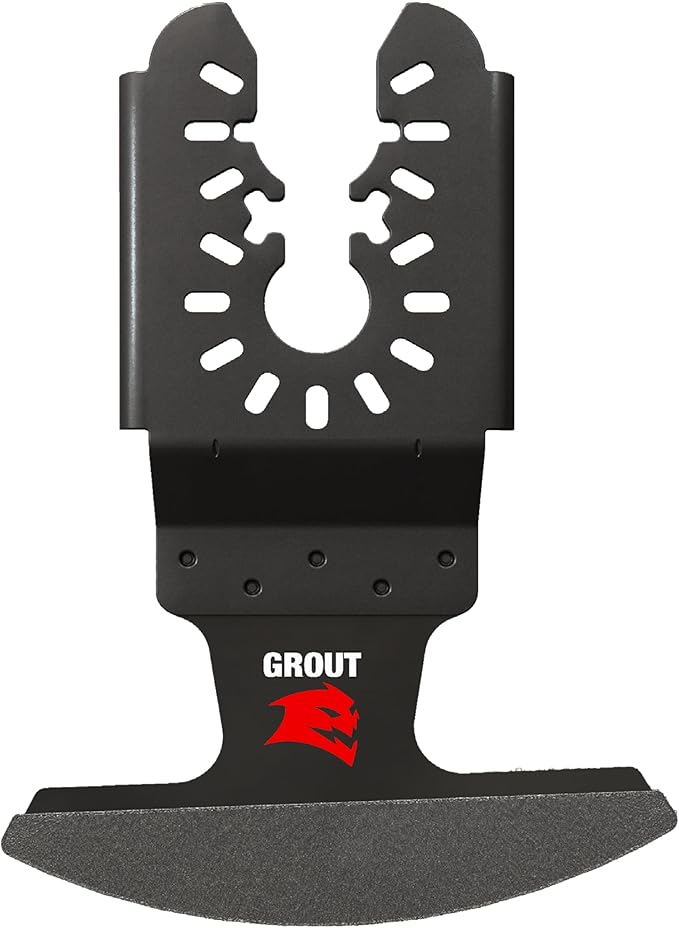 Diablo Universal Fit Diamond Grit Oscillating Blade for Grout Removal - 2-3/4" Cutting Width, 1/16" Grout Thickness - DOU16DGX