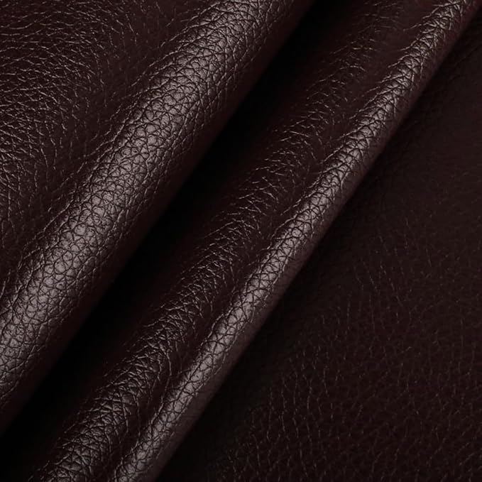 23.6 x 78.7 Inches Leather Repair Patch,Coffee Self Adhesive Leather Repair Tape Kit for Damaged Leather Furniture, Sofa Seating,Car Seats, Leather Goods