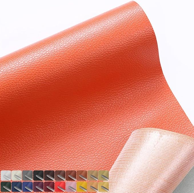 20x14 Inches Leather Repair Patch Self Adhesive, Leather Patch Tape for Furniture, Adhesive Leather Tape for Car Seat Repair, Leather Couch Repair Patch Kit