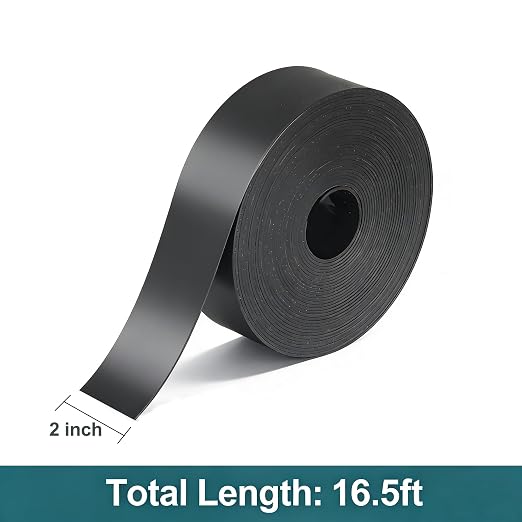 16.5FT Heat Shrink Tape, Electric Heat Tape Shrink Wrap Roll for Electrical Cables, Wires, Pipes, Adhesive Activates Upon Heating Melts and Seals, Width 2 inch