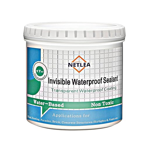 Invisible Waterproof Agent,Transparent Waterproof Coating,Polyurethane Coating for Roofs, Walls, Bathroom, Shower, Window Sills, Indoor & Outdoor(17Fl OZ)